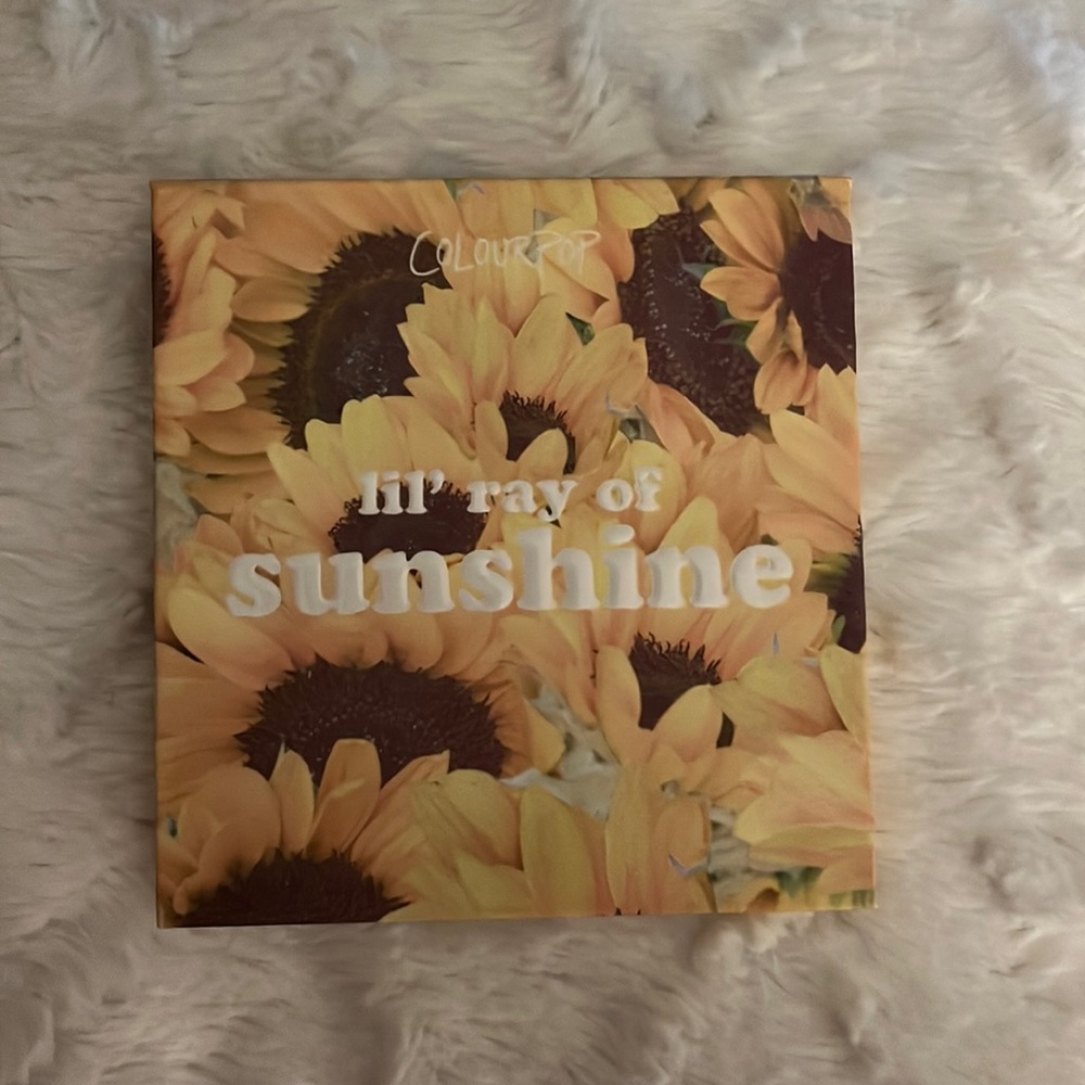 Colourpop Lil’ Ray of Sunshine Eyeshadow Palette